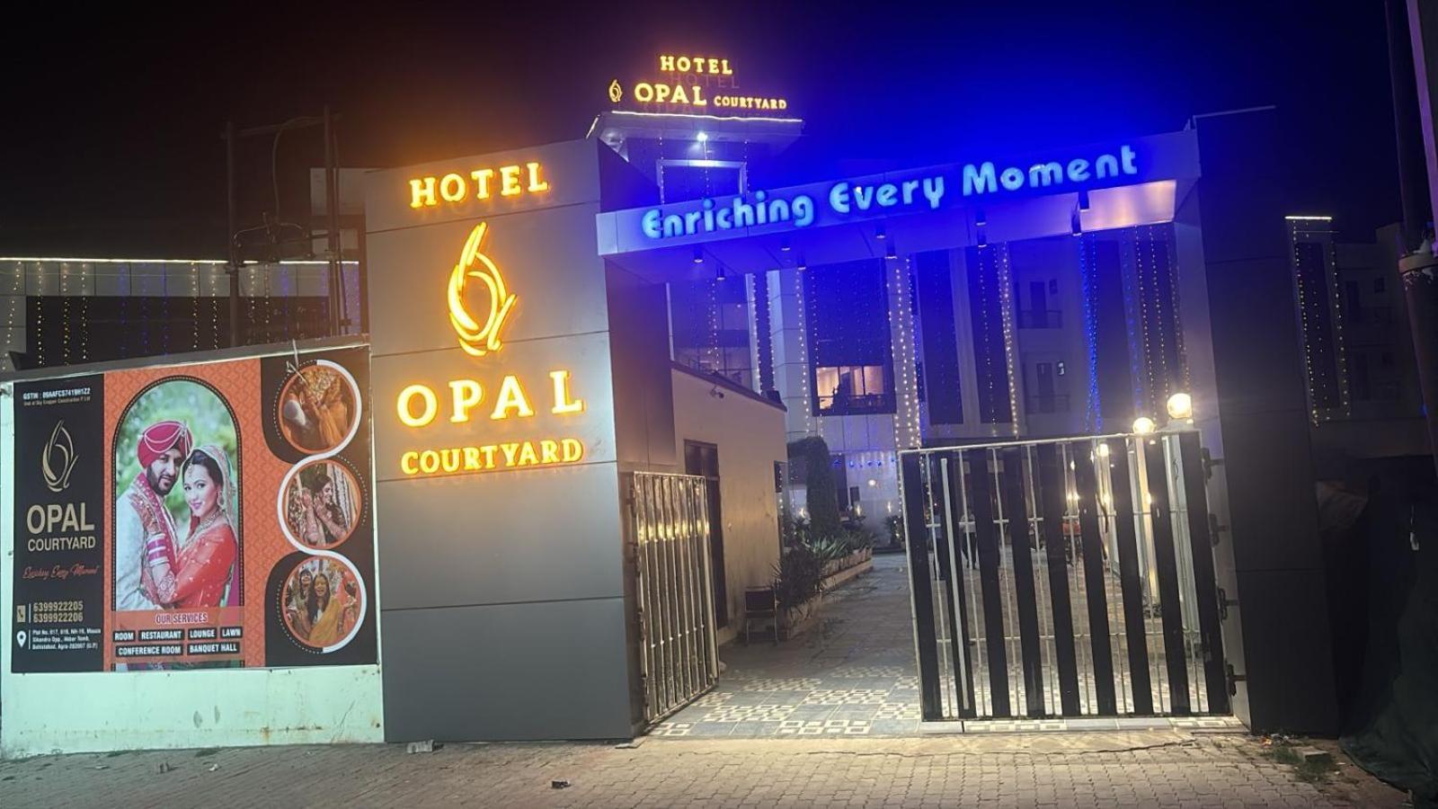 Hotel Opal Courtyard Agra  Eksteriør billede